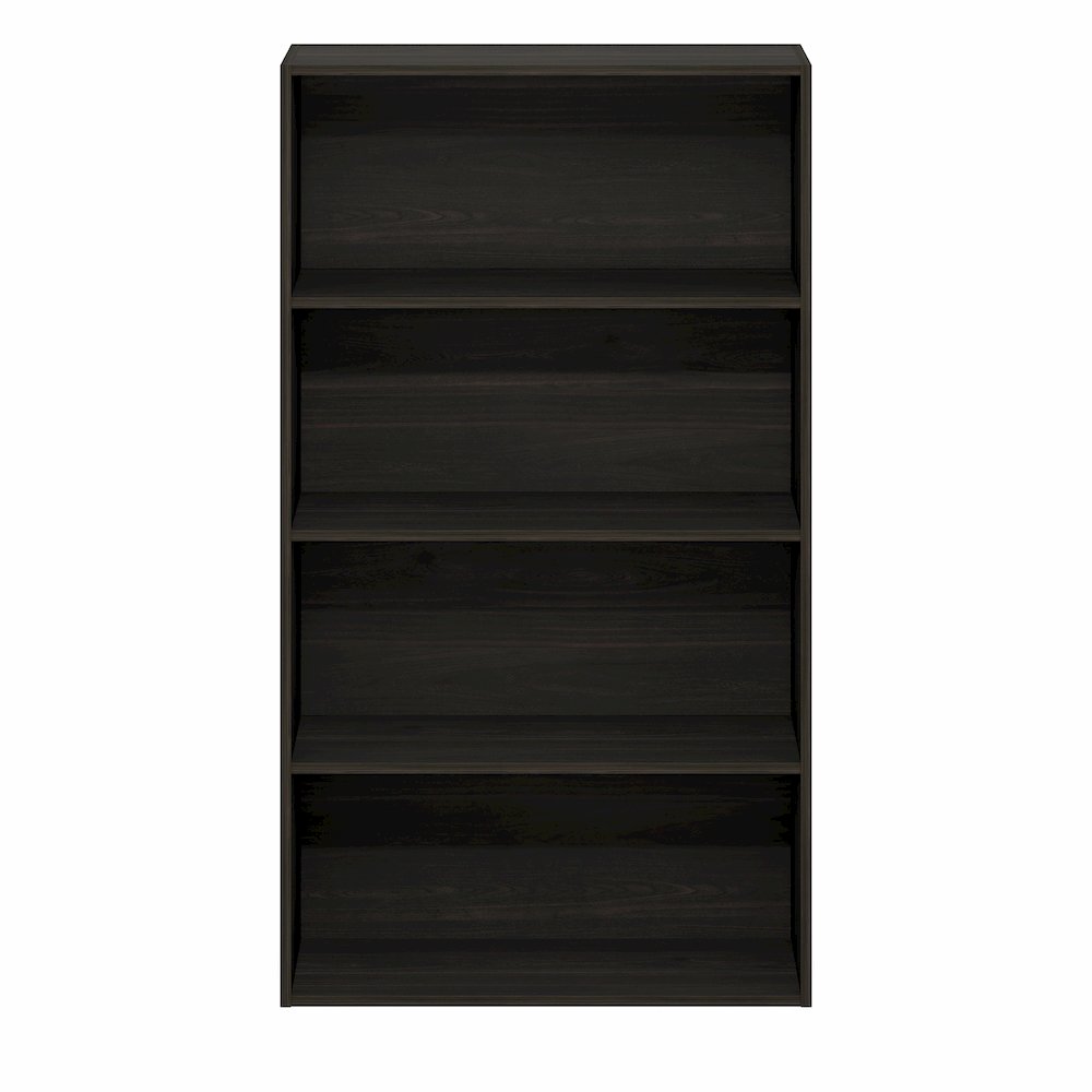 JAYA Book Shelf, 4-Tier Book Shelf, Standing Bookshelf, 9.5 x 23.6 x 41.9. Picture 3