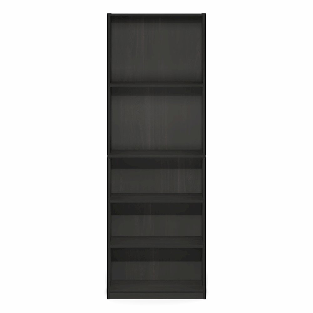 JAYA Book Shelf, 5-Tier Bookshelf with Open Storage Shelf, Standing Bookcase. Picture 1