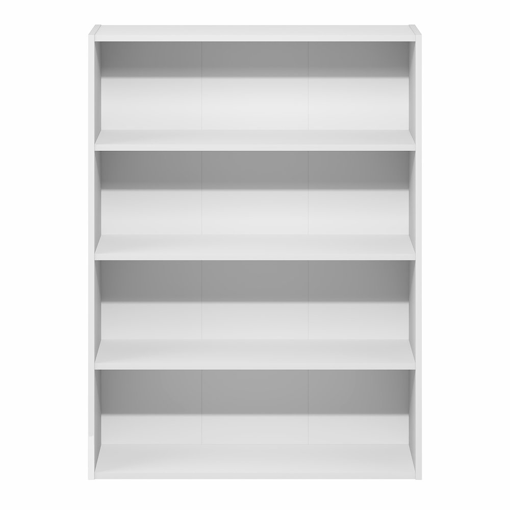 PASIR Book Shelf, 4-Tier Bookshelf with Open Storage Shelf, Standing Bookcase. Picture 2