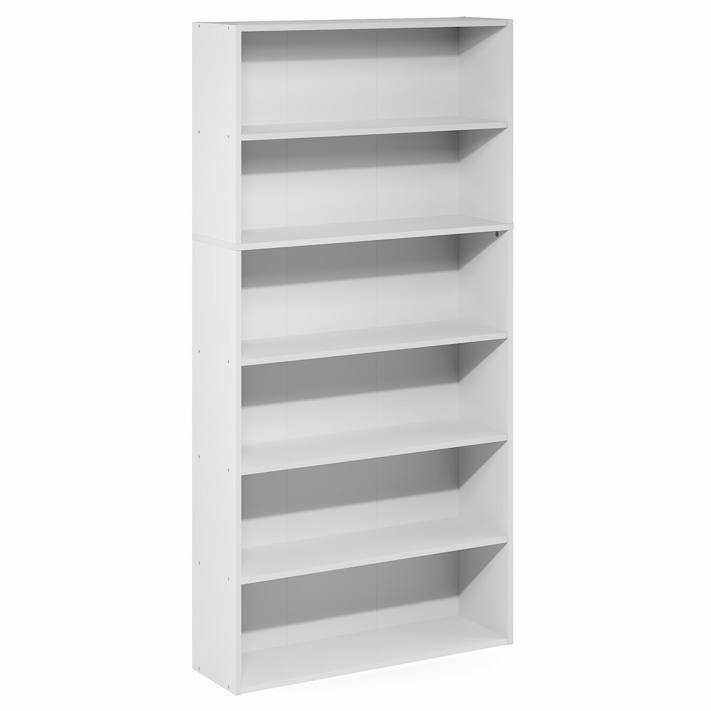 PASIR Book Shelf, 6-Tier Bookshelf, Bookcase with Open Storage Shelf. Picture 6
