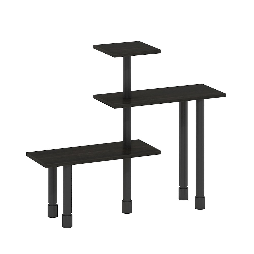 TURN-N-TUBE Corner Shelf, 3-Tier Countertop Corner Organizer. Picture 1
