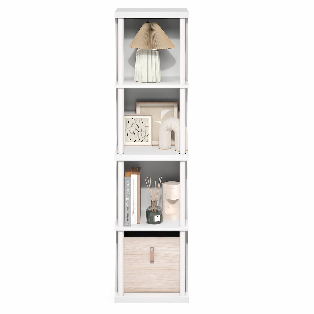 FLEXI Storage Shelf, 4-Cube Corner Shelf, Book Shelf. Picture 8