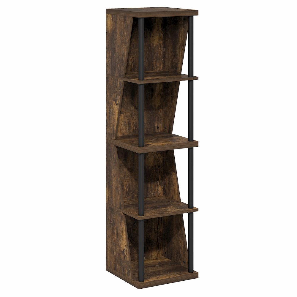 FLEXI Storage Shelf, 4-Cube Corner Shelf, Book Shelf. Picture 7