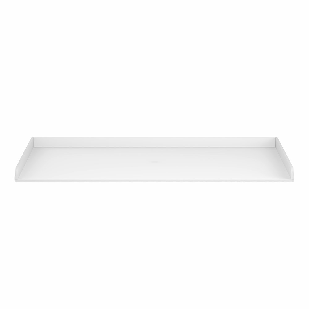 Washer Dryer Countertop, Washer and Dryer Topper, with Edge Rails, White. Picture 2
