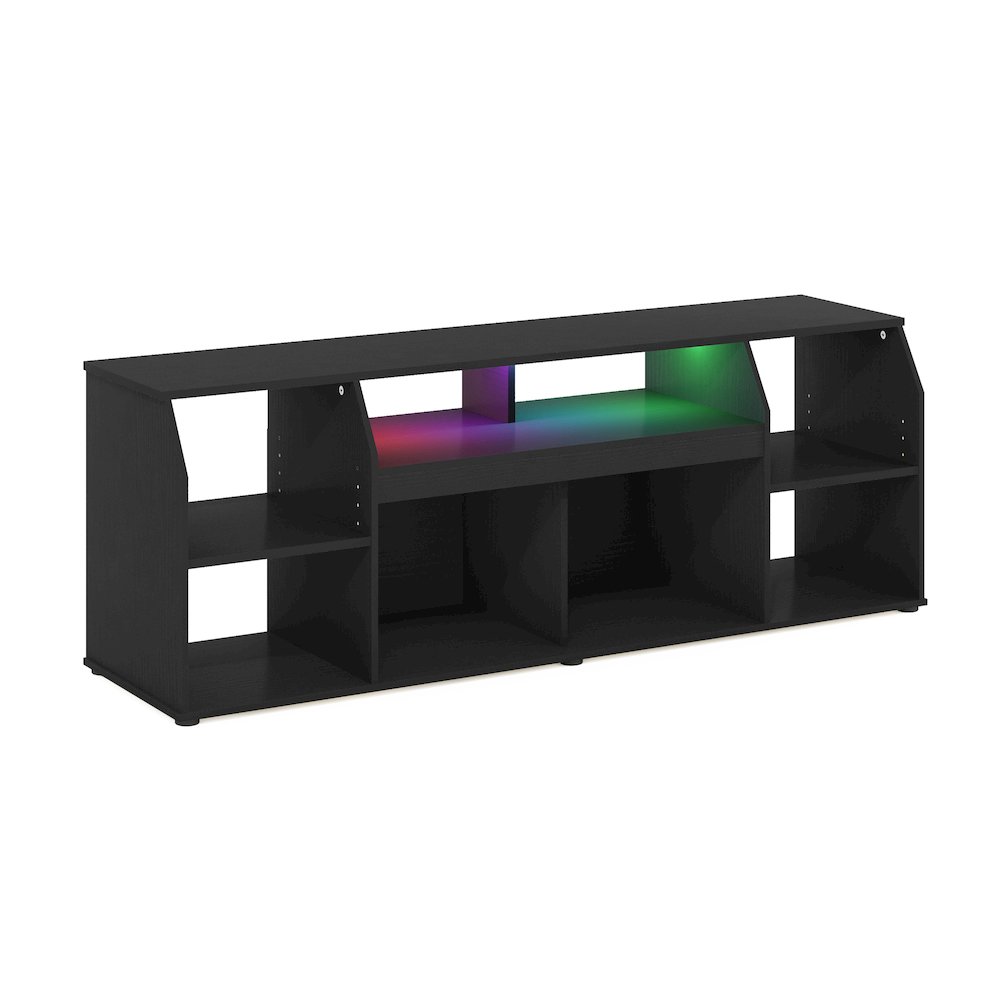 Large Entertainment Center, TV Console for TV up to 65 Inch, Dark Americano. Picture 3