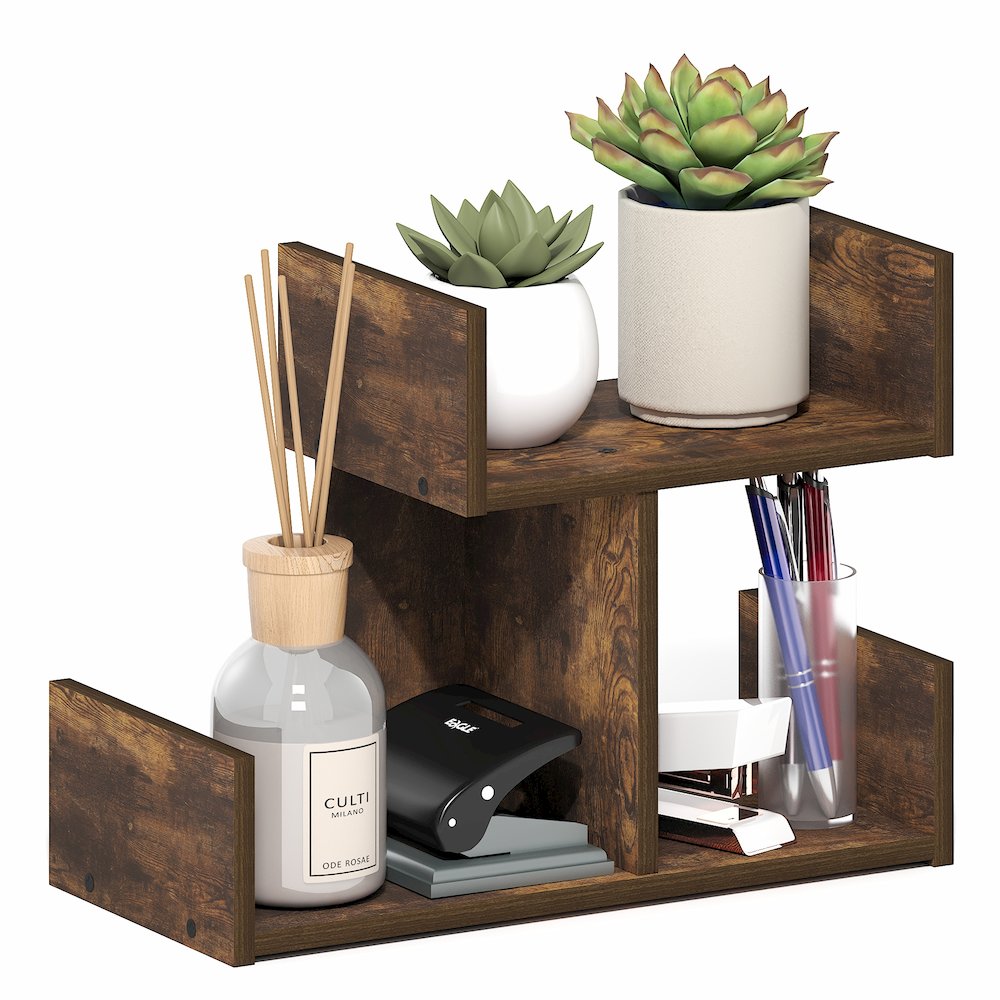 HERMITE Desk Organizers and Accessories, Desk Top Book Shelf. Picture 5
