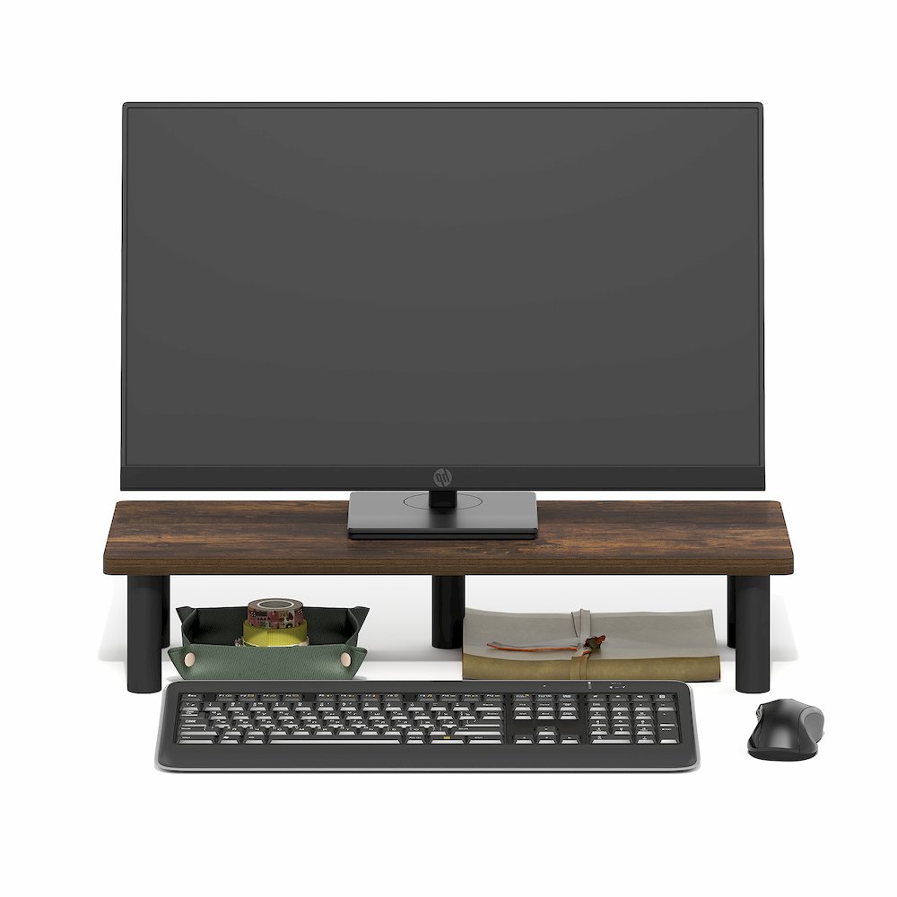 TURN-N-TUBE Monitor Stand Riser, 23.6" Rectangle Monitor Riser. Picture 5