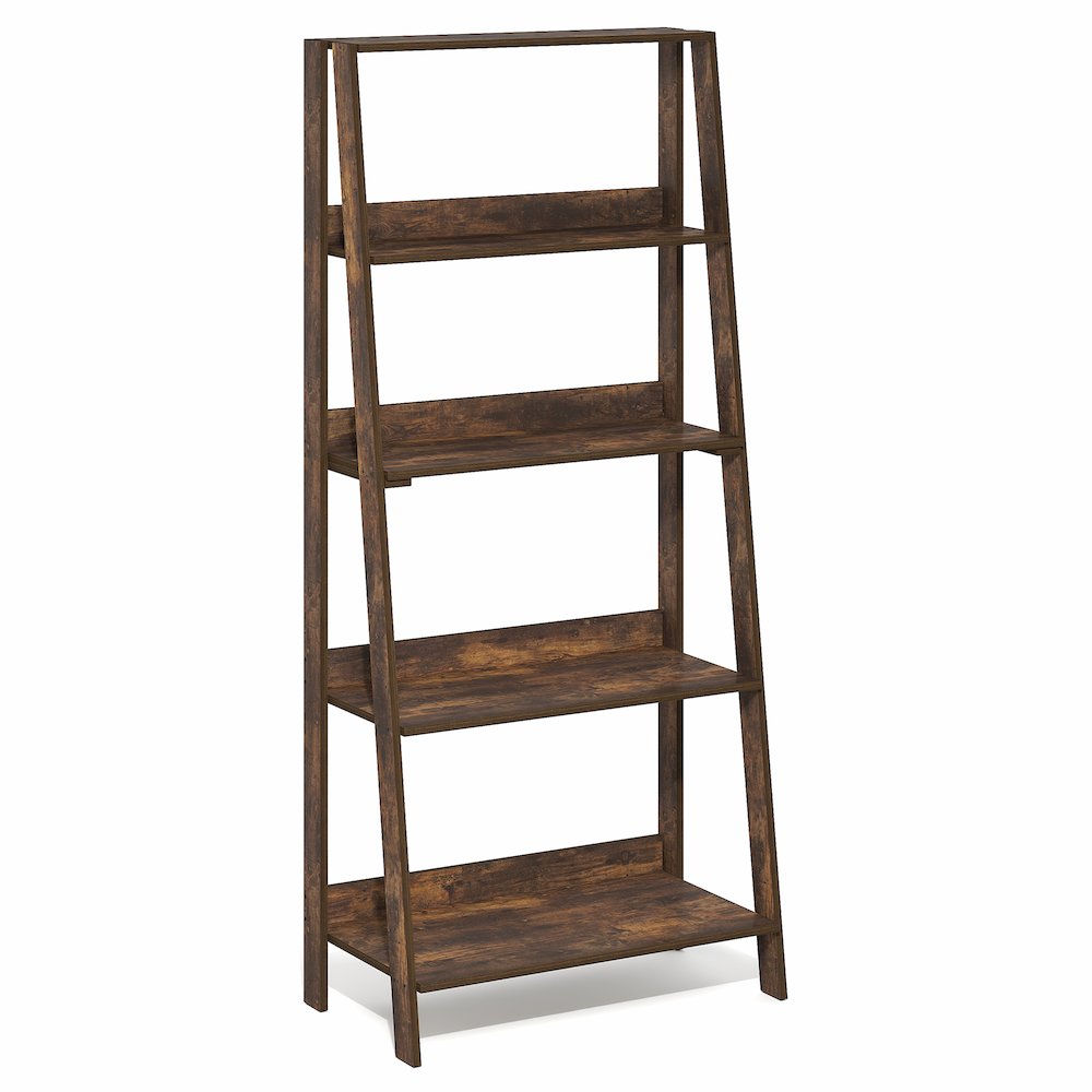 LADDER Book Shelf, 5-Tier Ladder Shelf, 13 x 23.6 x 53.5. Picture 1
