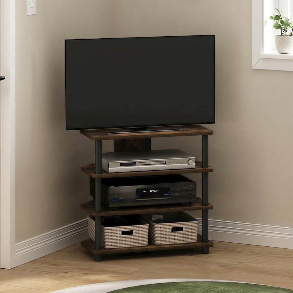 ECON TV Stand, Open Frame Design TV Console for TV up to 32 Inch. Picture 2