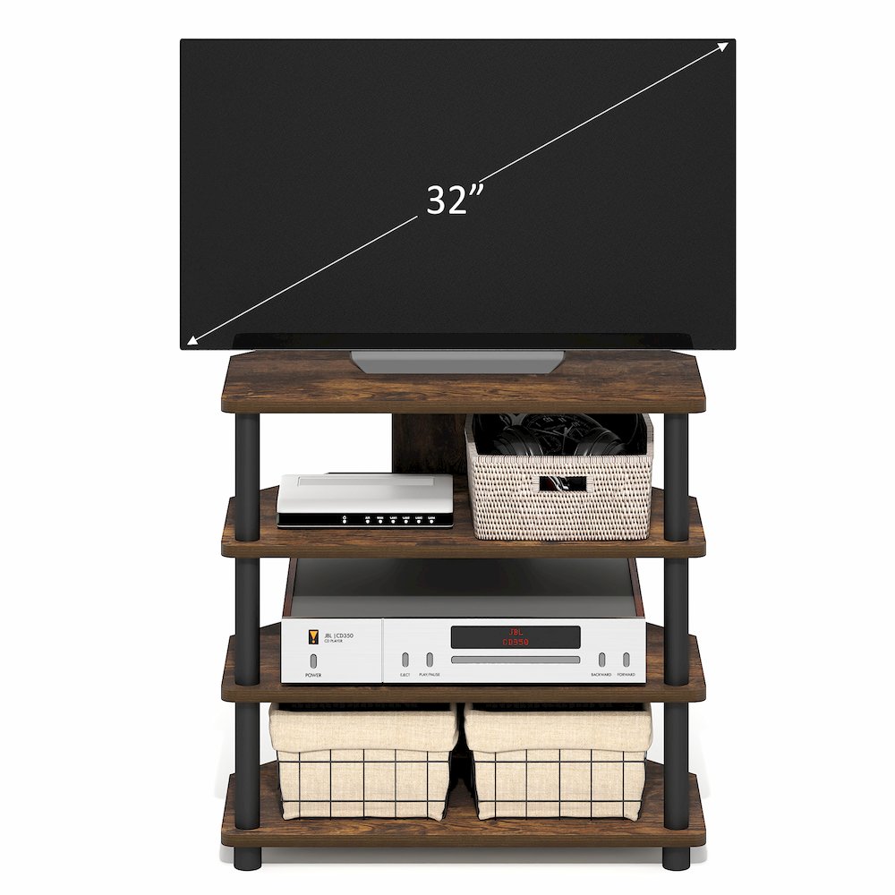 ECON TV Stand, Open Frame Design TV Console for TV up to 32 Inch. Picture 6