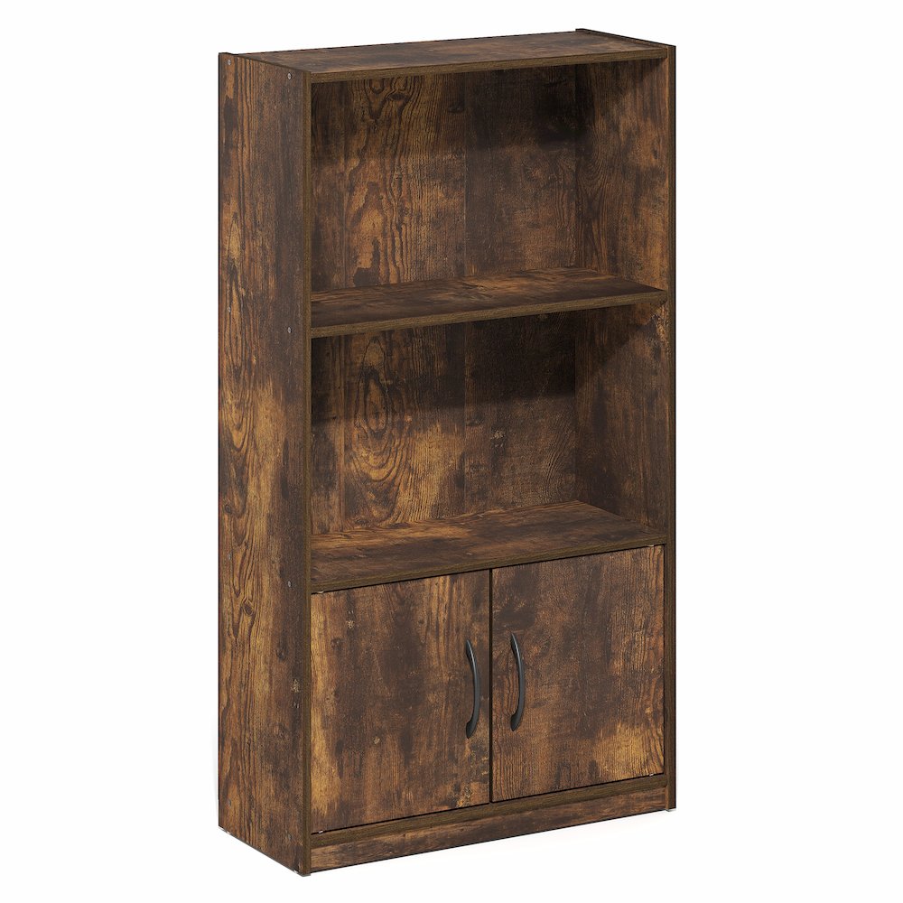 GRUEN Book Shelf, 3-Tier Bookshelf, 9.3 x 21.8 x 39.5. Picture 3