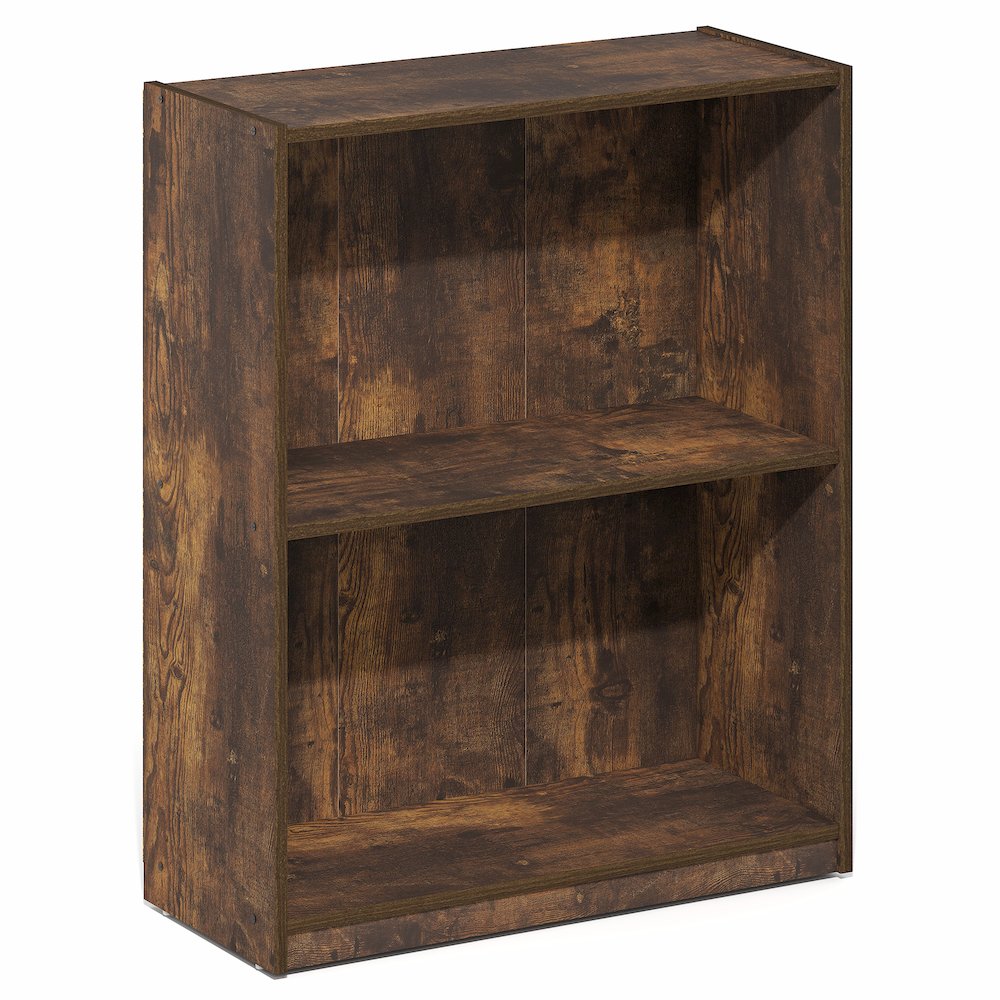 GRUEN Book Shelf, 2-Tier Small Bookshelf, 8.3 x 21.8 x 27. Picture 3