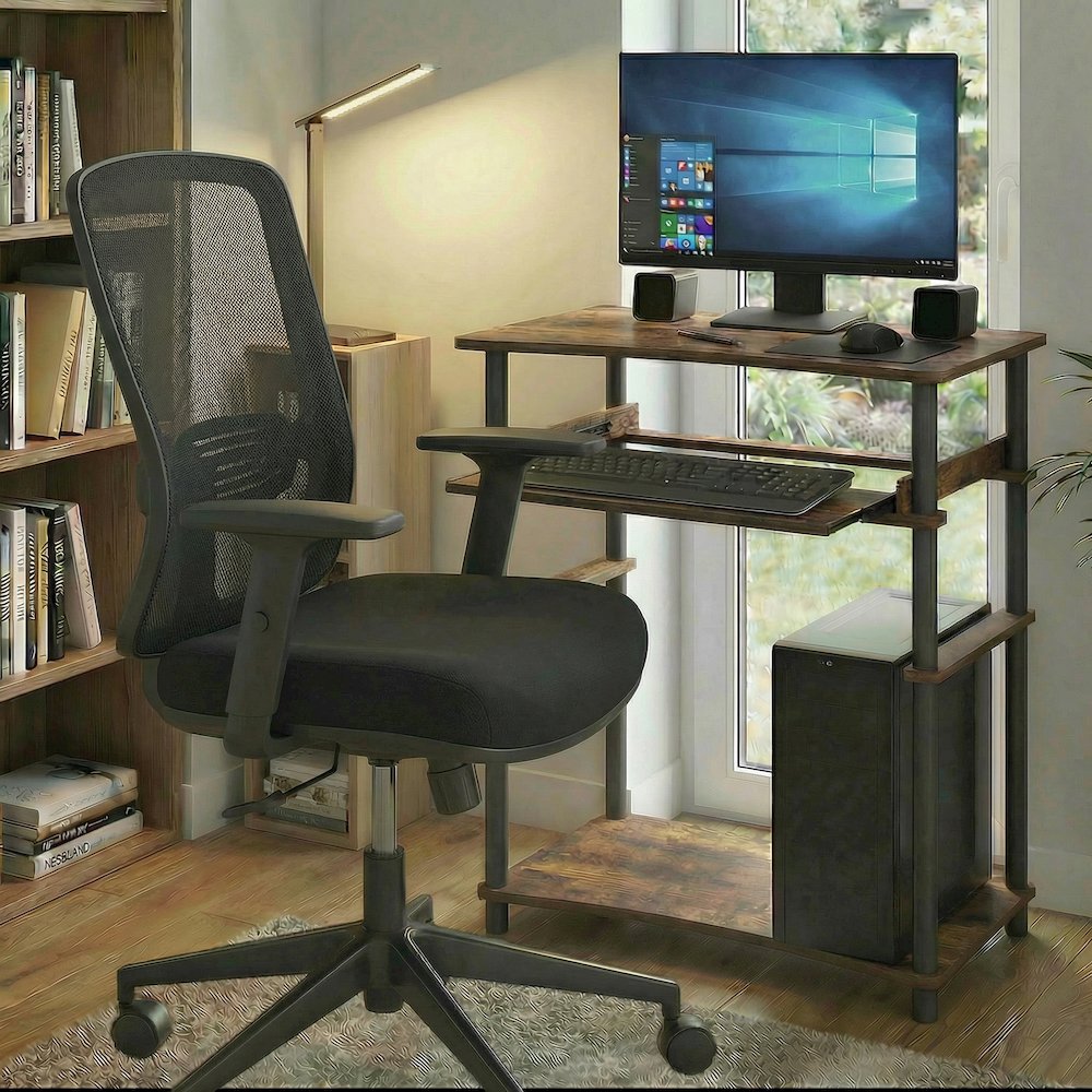 HOME Desk, 23.6 Wide Gaming Desk with Keyboard Tray, Office Desk for Home Office. Picture 5