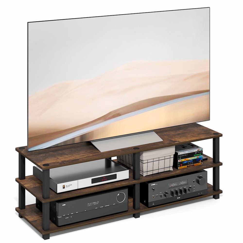 TURN-S-TUBE TV Stand, TV Console for TV up to 46 Inch. Picture 4