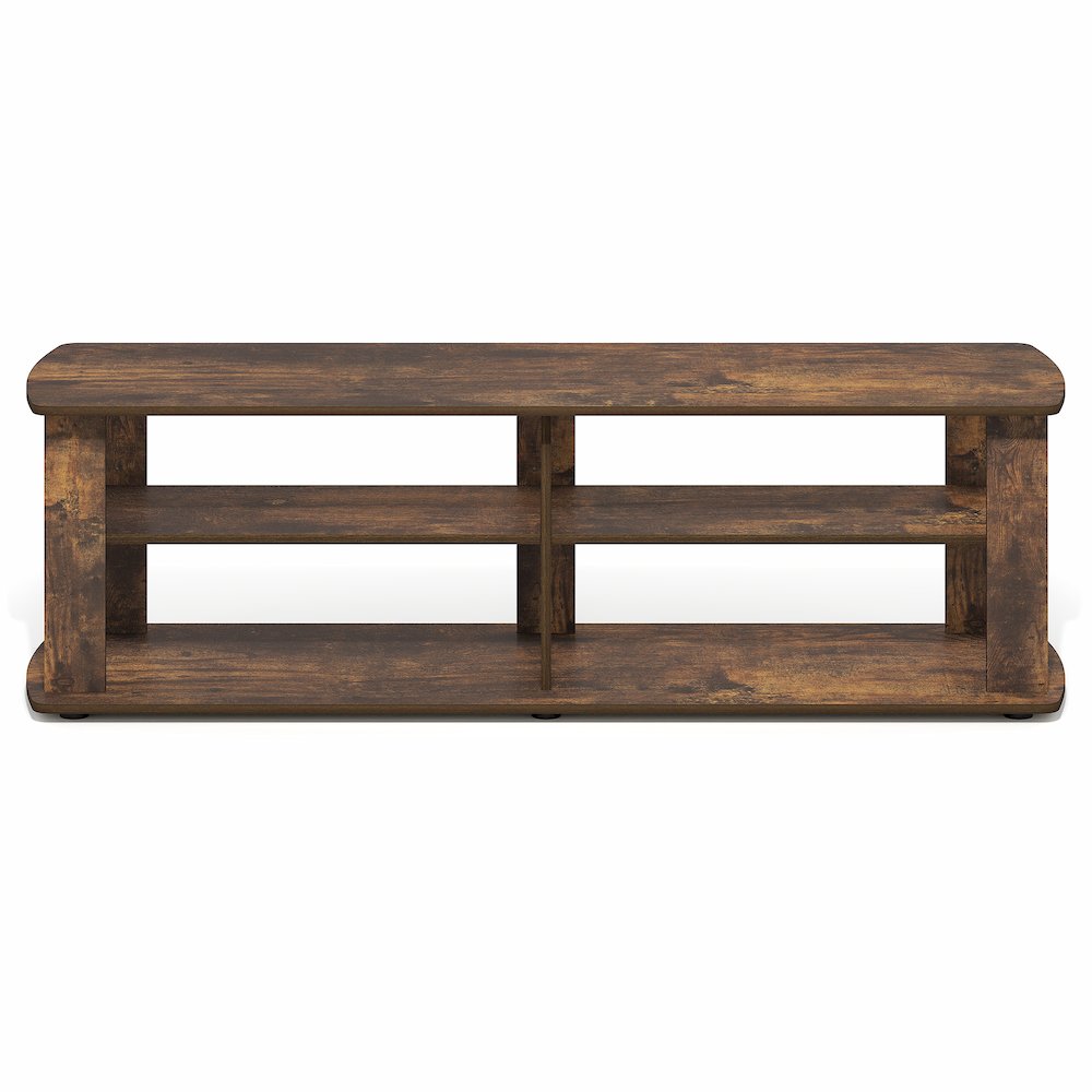 NELLY TV Stand with Open Shelves Storage, TV Console for TV up to 50 Inch. Picture 1