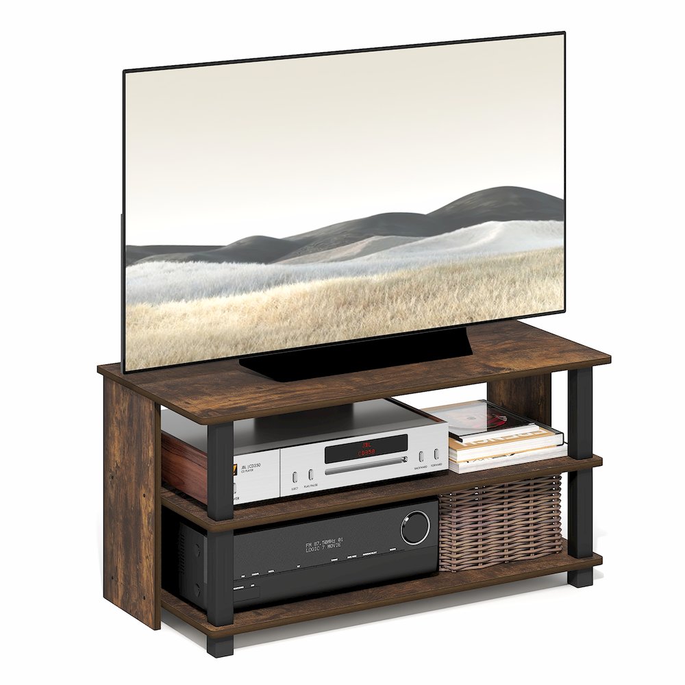 SULLY TV Stand, TV Console for TV up to 40 Inch, Open Frame for Cable Management. Picture 4