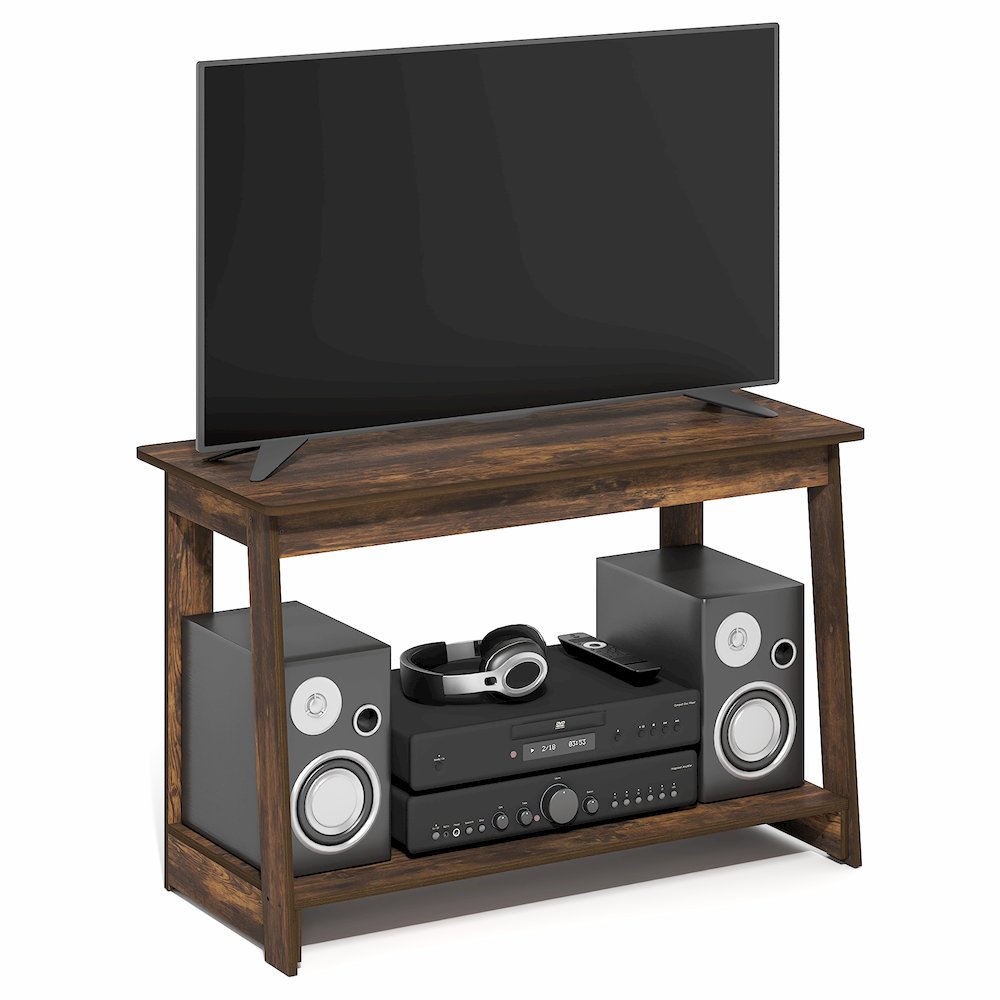 BEGINNING TV Stand, TV Console for TV up to 36 Inch, Open Back. Picture 4