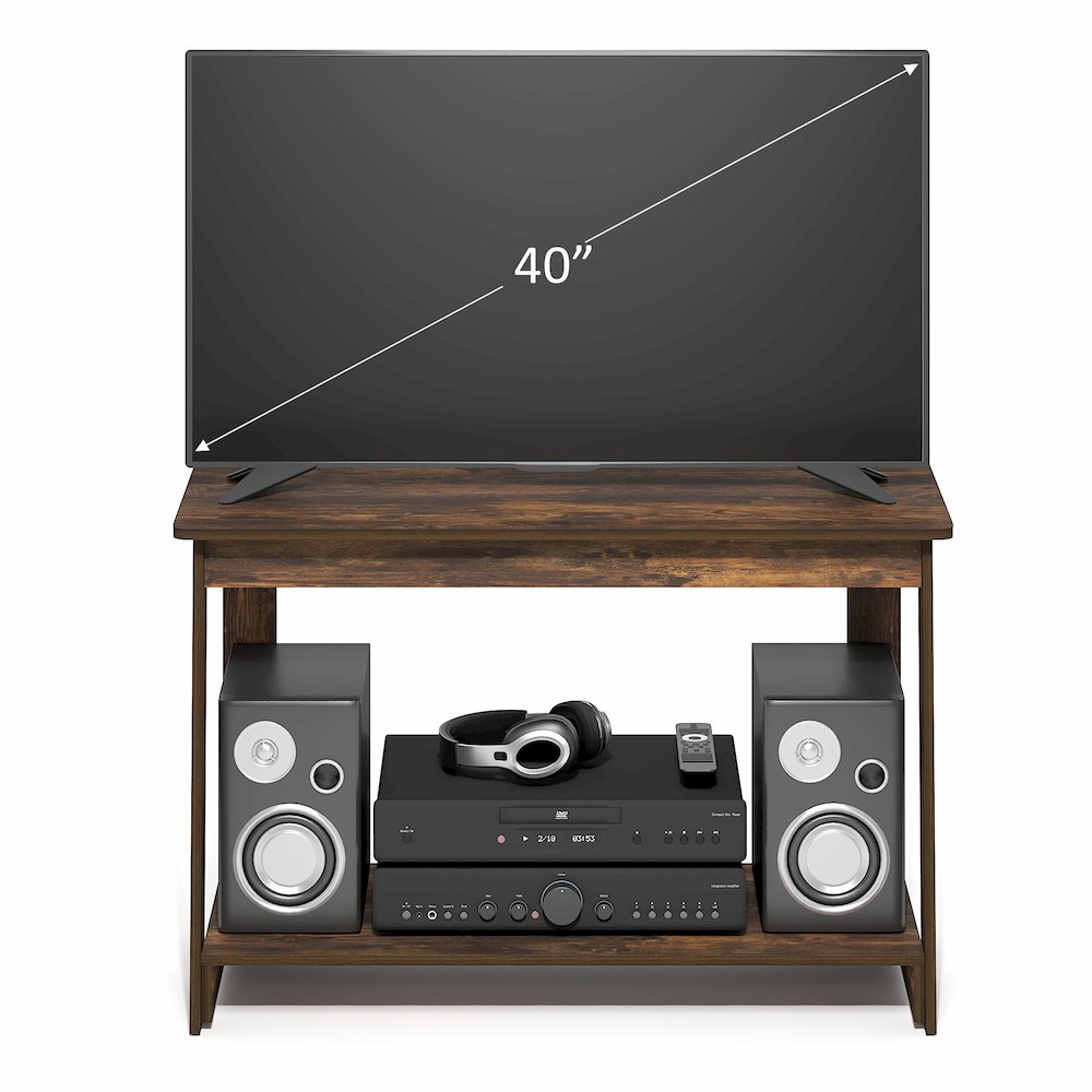 BEGINNING TV Stand, TV Console for TV up to 36 Inch, Open Back. Picture 6
