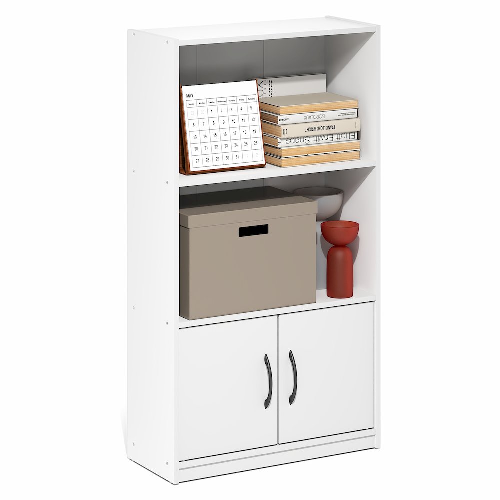 GRUEN Book Shelf, 3-Tier Bookshelf, 9.3 x 21.8 x 39.5. Picture 4