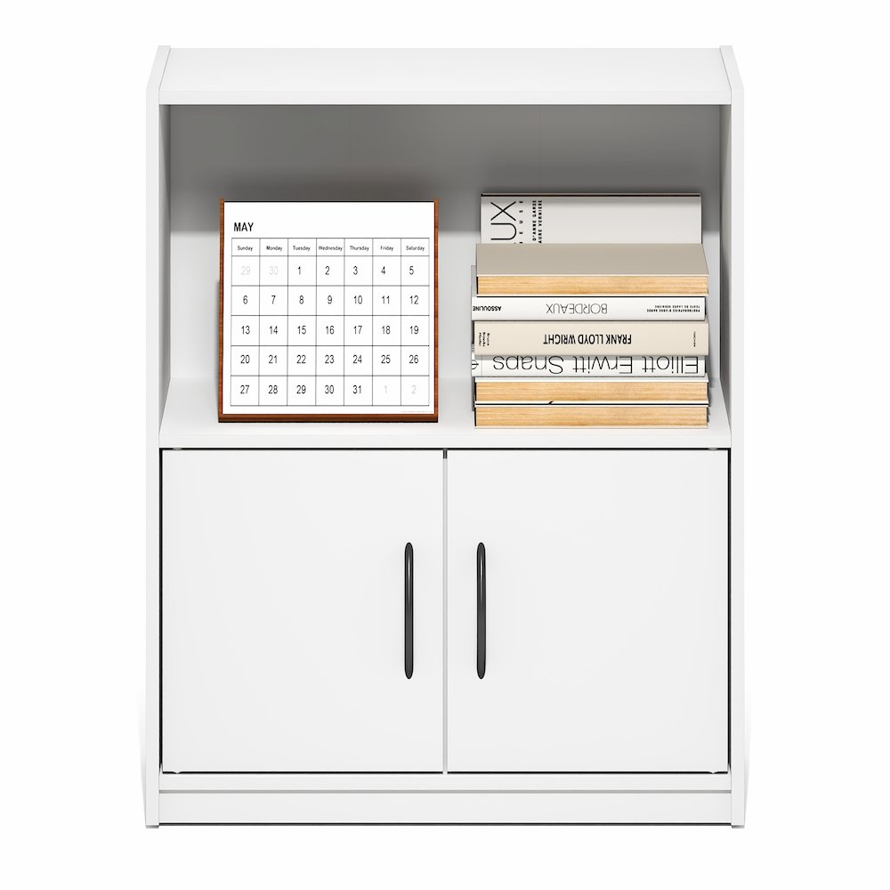 GRUEN Book Shelf, 2-Tier Small Bookshelf, 9.3 x 21.8 x 27. Picture 7
