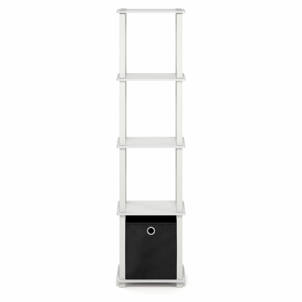 TURN-N-TUBE Book Shelf, 5-Tier Square Open Frame Display Shelf, Shelving Unit. Picture 3