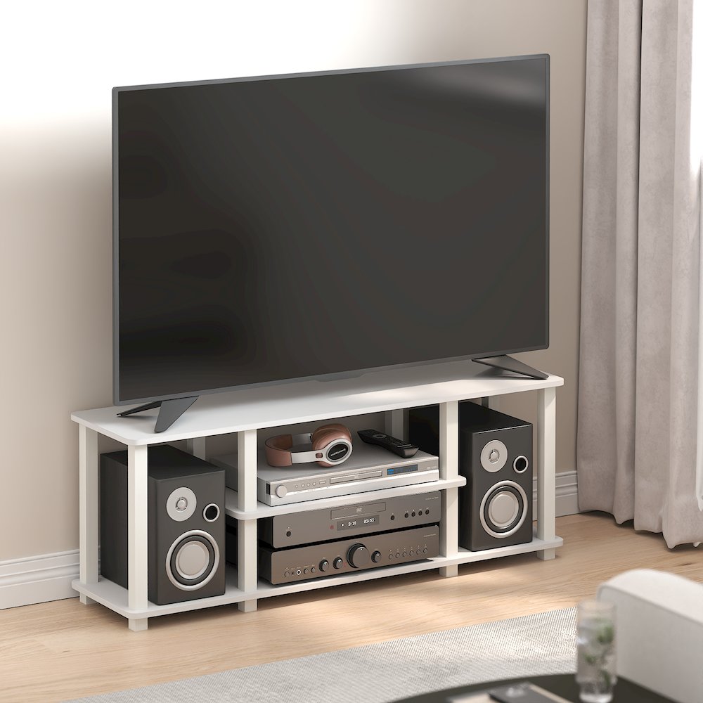 TURN-S-TUBE T 3-Tier 3D Entertainment Center, for TVs up to 50 Inch. Picture 3