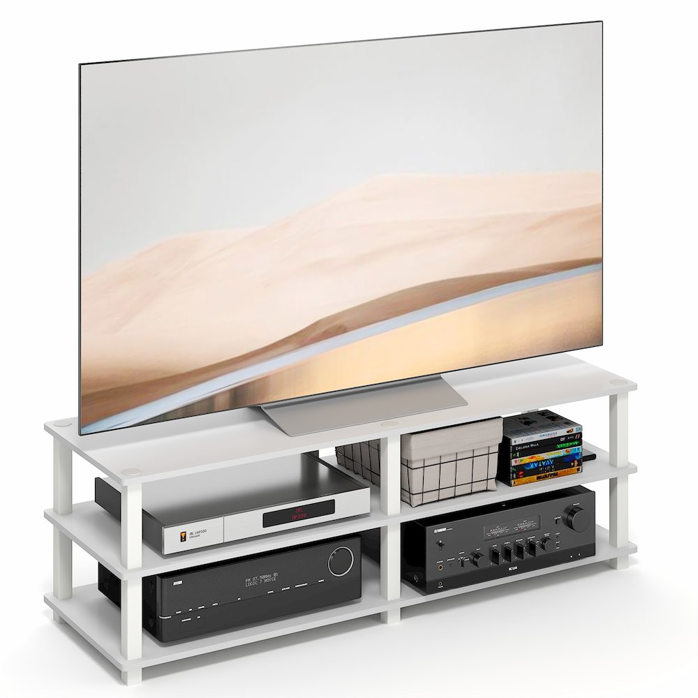 TURN-S-TUBE TV Stand, TV Console for TV up to 55 Inch. Picture 4
