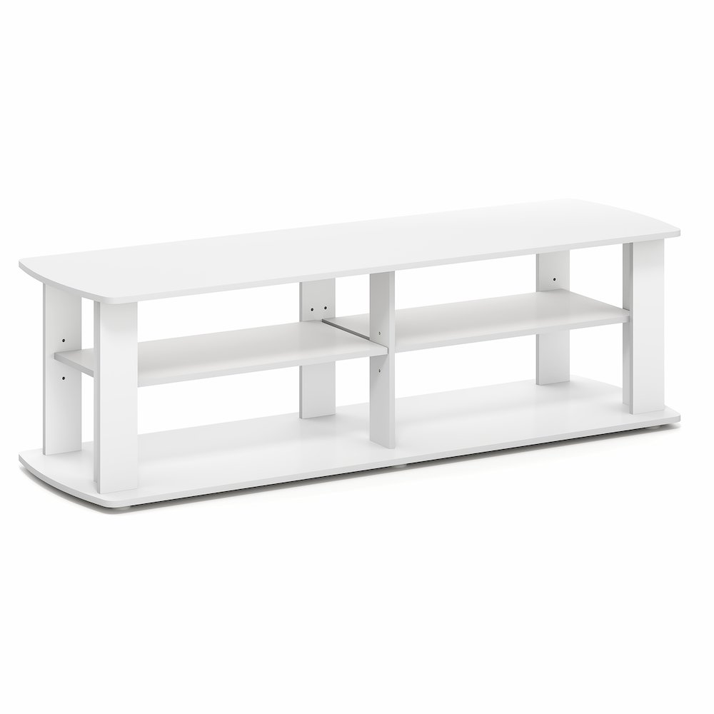 NELLY TV Stand with Open Shelves Storage, TV Console for TV up to 50 Inch. Picture 6