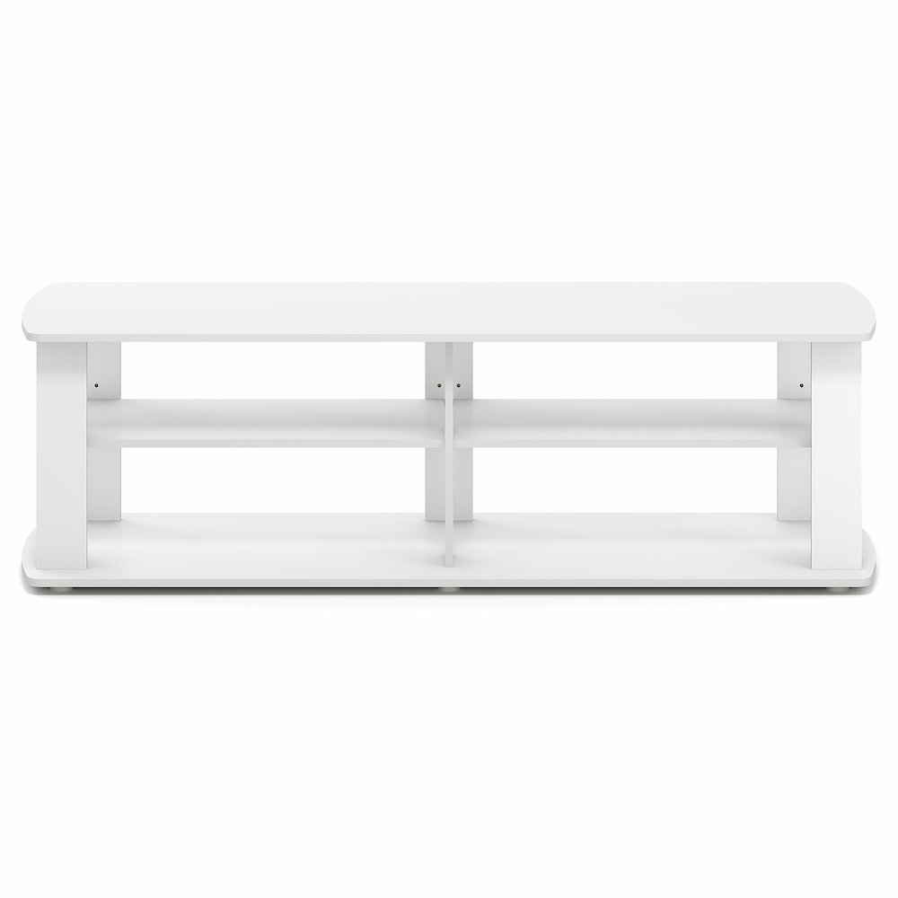 NELLY TV Stand with Open Shelves Storage, TV Console for TV up to 50 Inch. Picture 1