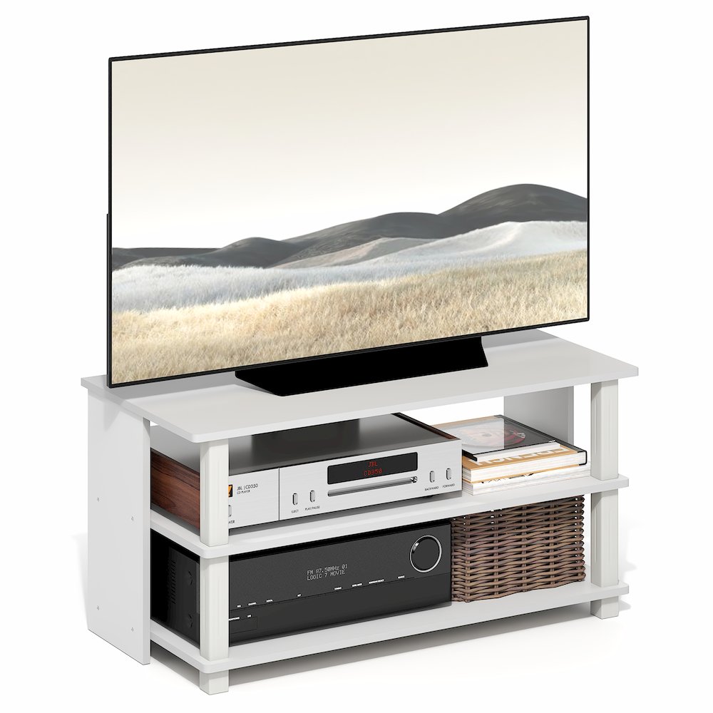 SULLY TV Stand, TV Console for TV up to 40 Inch, Open Frame for Cable Management. Picture 4