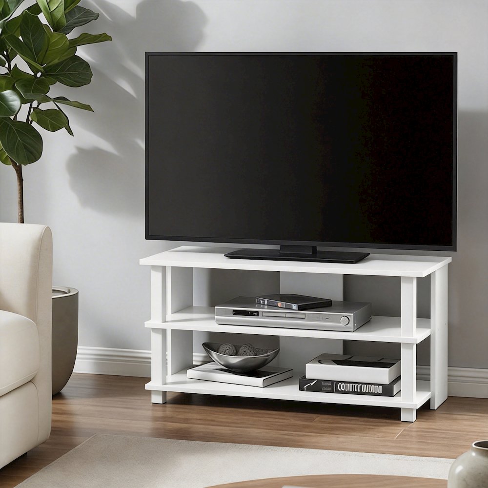 SULLY TV Stand, TV Console for TV up to 40 Inch, Open Frame for Cable Management. Picture 2