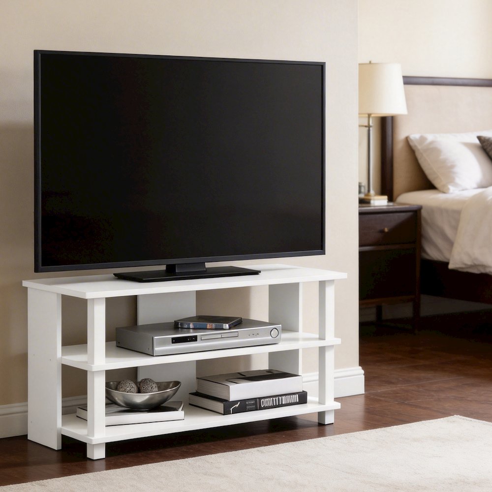 SULLY TV Stand, TV Console for TV up to 40 Inch, Open Frame for Cable Management. Picture 5