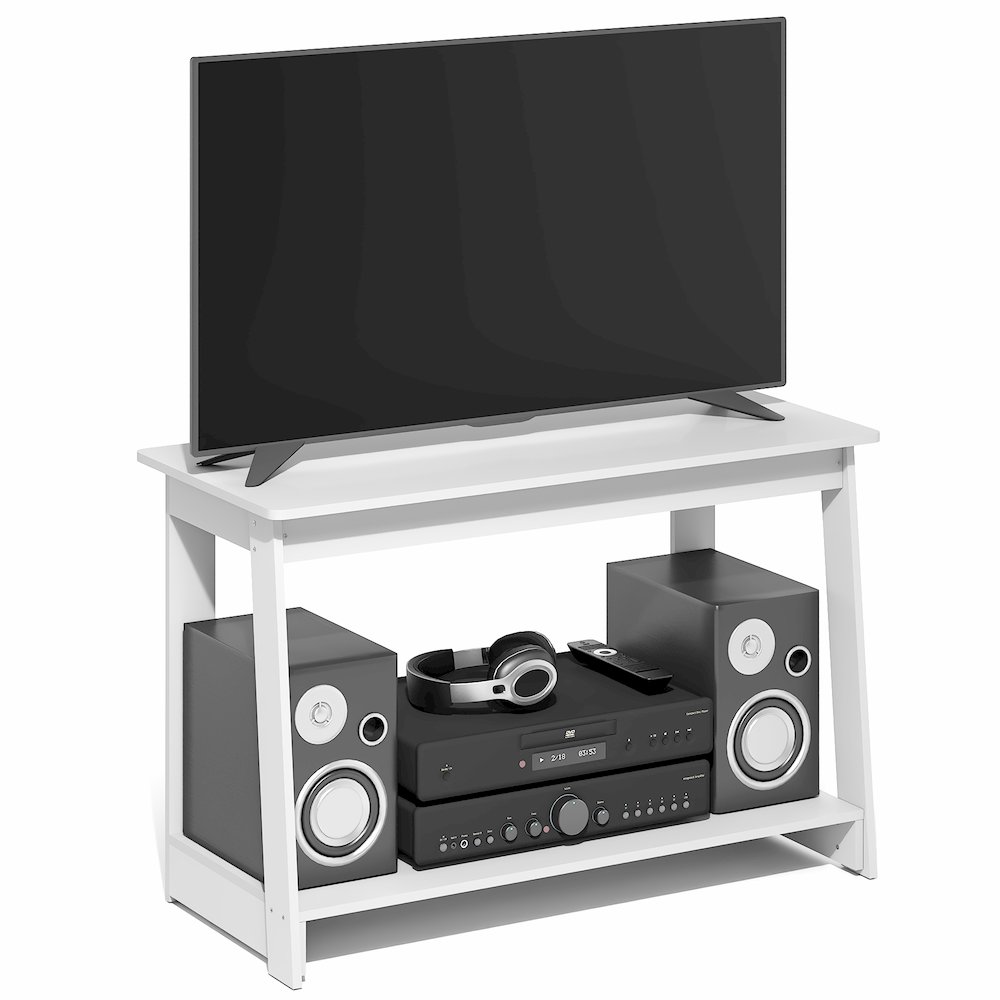 BEGINNING TV Stand, TV Console for TV up to 36 Inch, Open Back. Picture 4