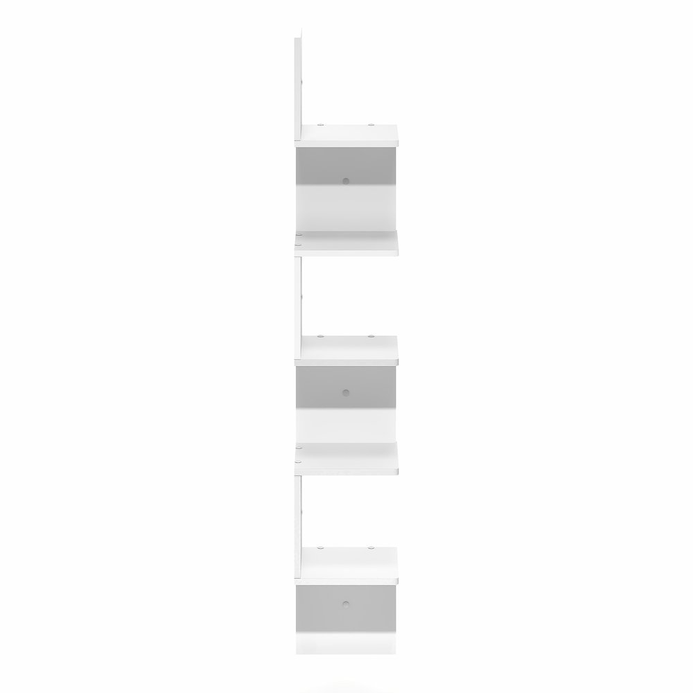 ROSSI Corner Floating Shelves for Wall, 5-Tier Corner Square Wall Shelf. Picture 3