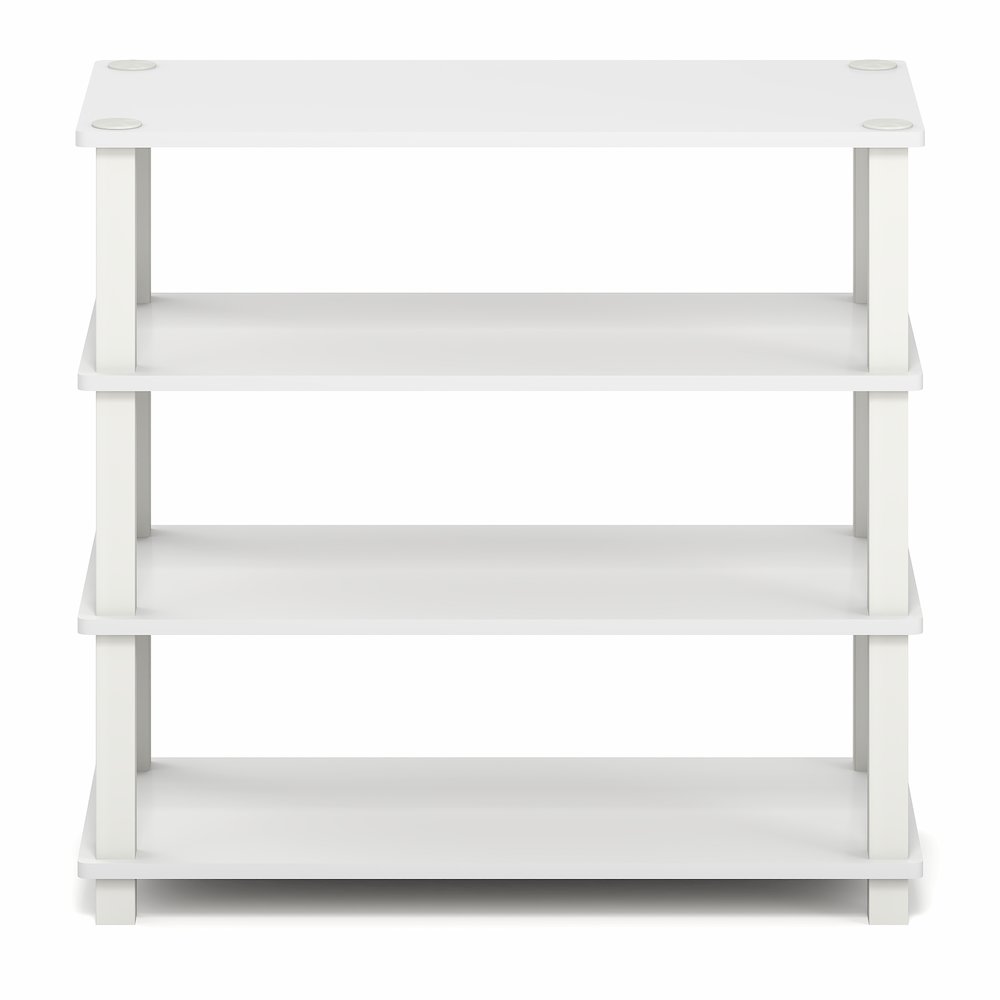 TURN-S-TUBE Shoe Rack, 4-Tier Shoe Organizer, Shoe Storage. Picture 1
