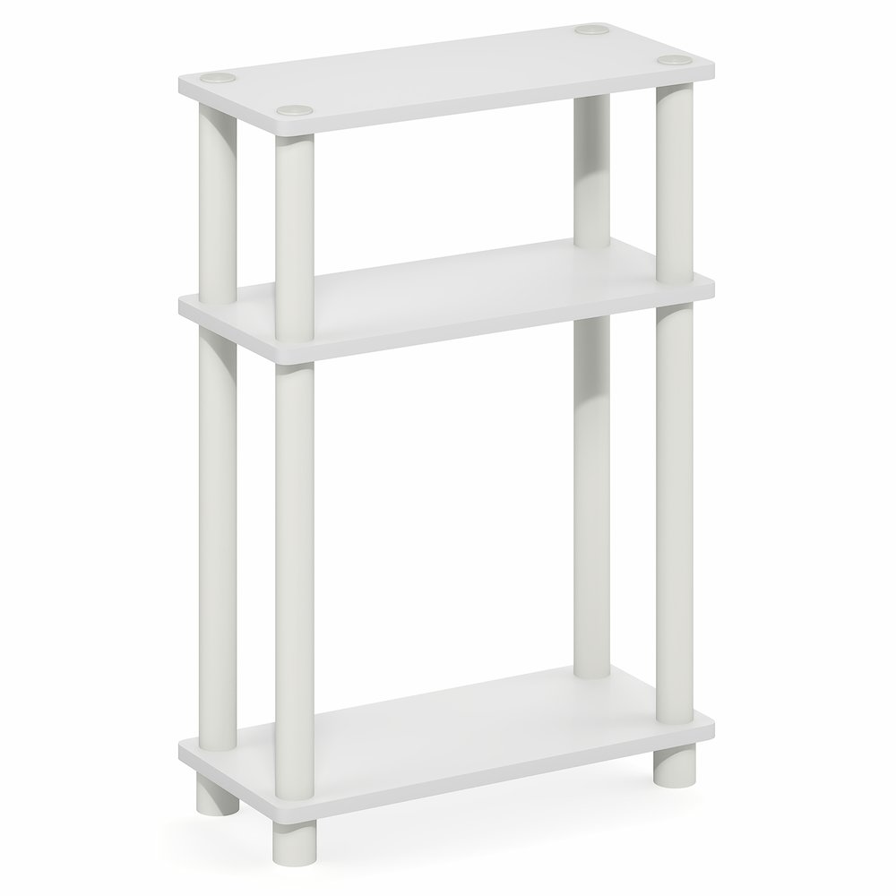 TURN-N-TUBE Narrow Side Table, Slim Toolless Assembly Nightstand, Night Stand. Picture 1