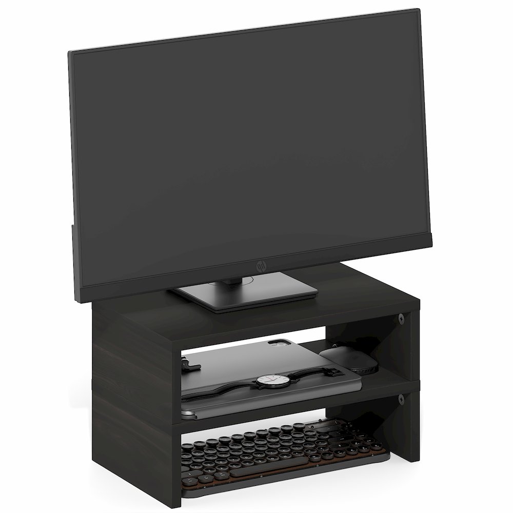 CLASSIC Monitor Stand Riser Set of 2, 15.7" Wide Dual Monitor Riser. Picture 5
