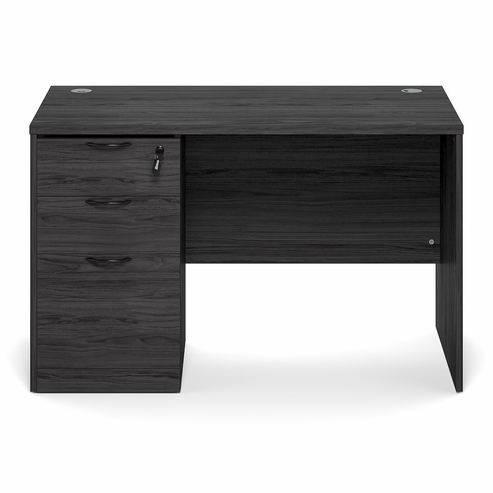 47 Inch Executive Desk with File Cabinet. Picture 2