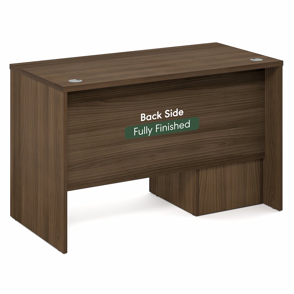 47 Inch Executive Desk with File Cabinet. Picture 9