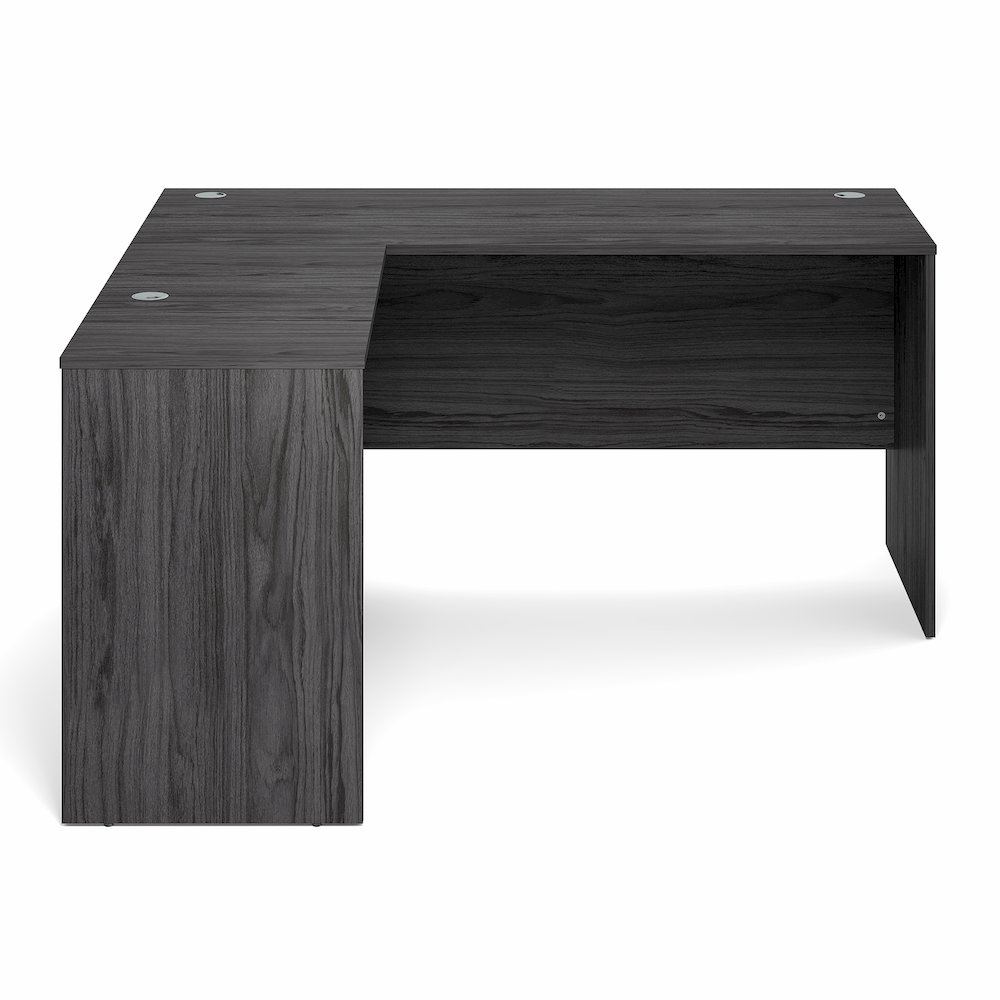 60 Inch L-Shaped Office Desk, Executive Desk with Reversible Desk Return. Picture 2