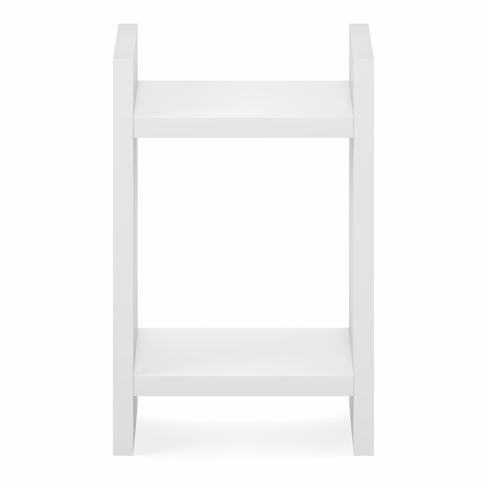 VIOLA Side Table, 2-Tier Modern End Table with Open Shelf. Picture 3