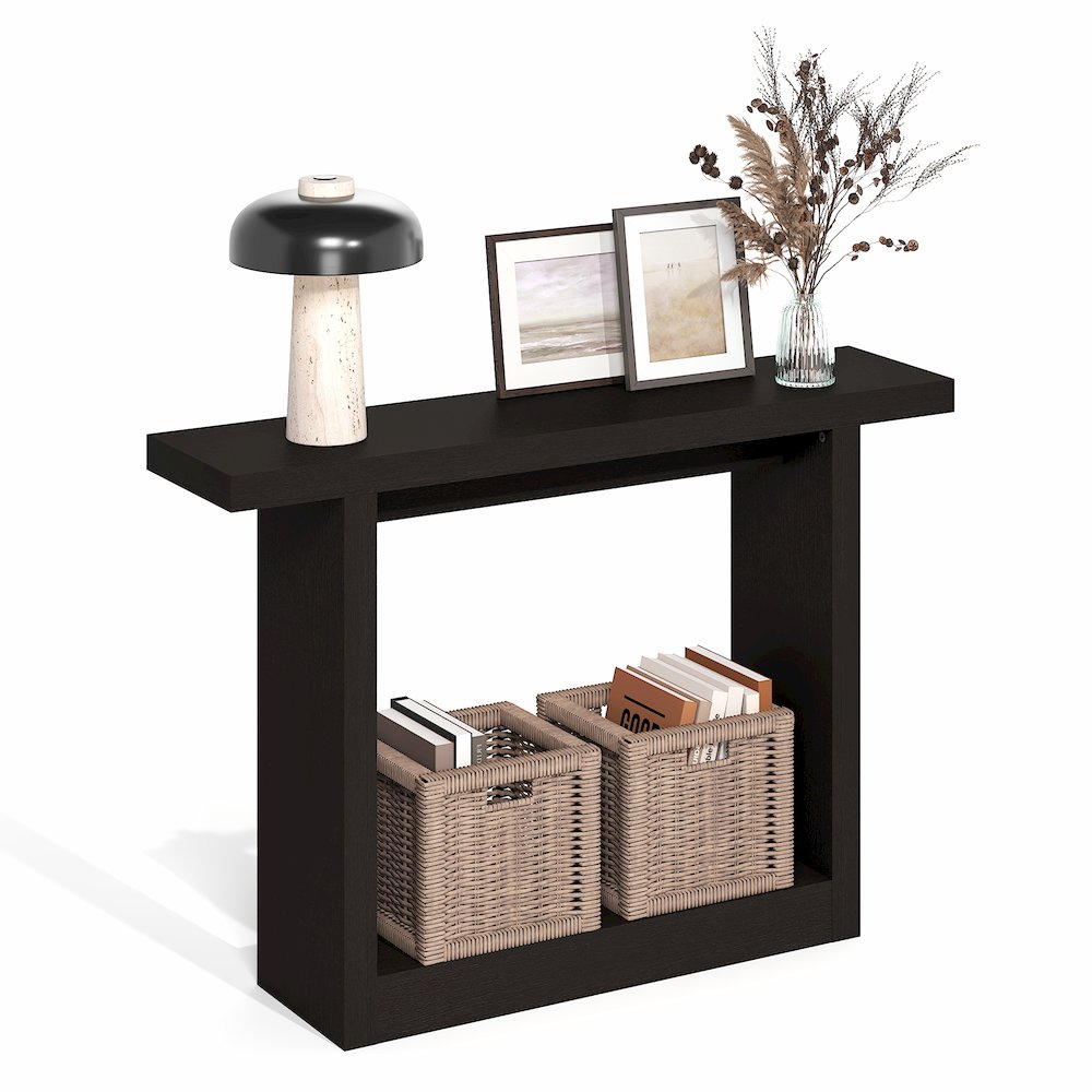 ARA Entryway Table 47-Inch, Narrow Farmhouse Console Table. Picture 5