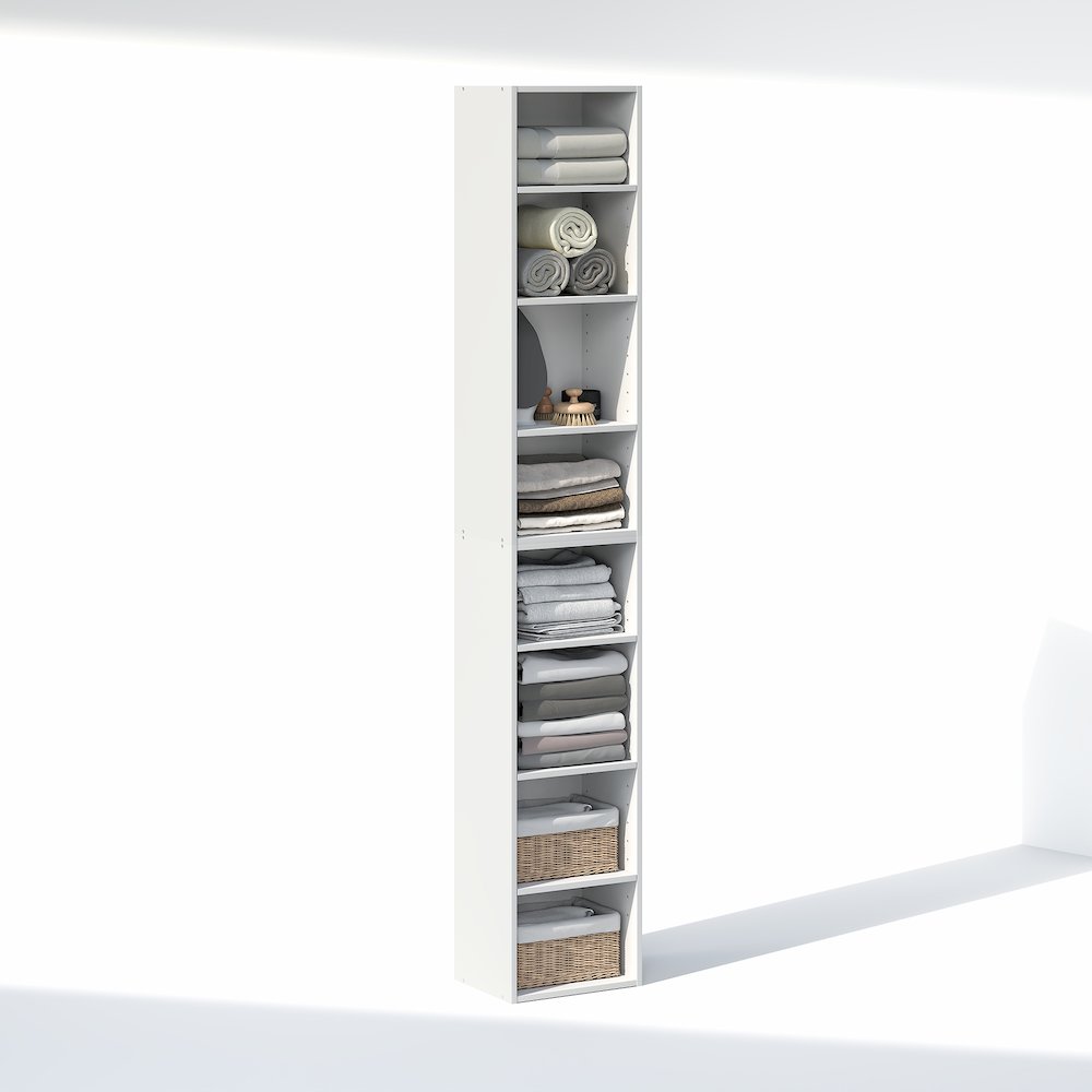 8-Tier Closet Organizers and Storage, Adjustable Open Shelf, Storage Organizer. Picture 5