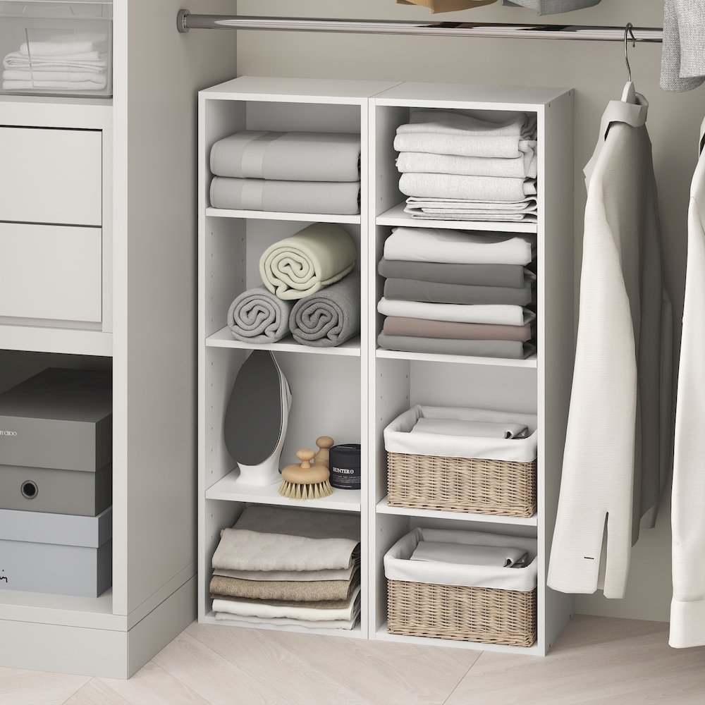 8-Tier Closet Organizers and Storage, Adjustable Open Shelf, Storage Organizer. Picture 7
