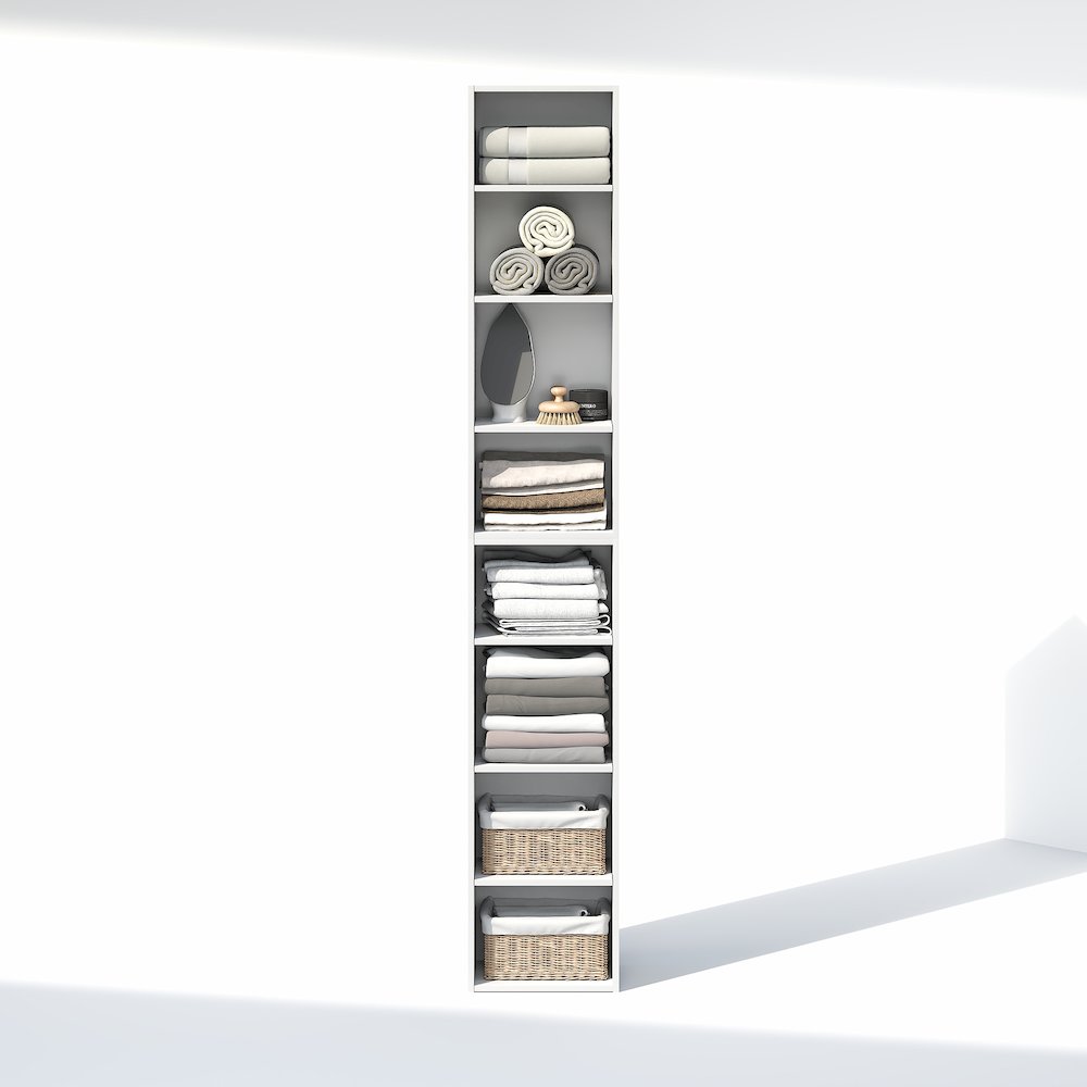 8-Tier Closet Organizers and Storage, Adjustable Open Shelf, Storage Organizer. Picture 9