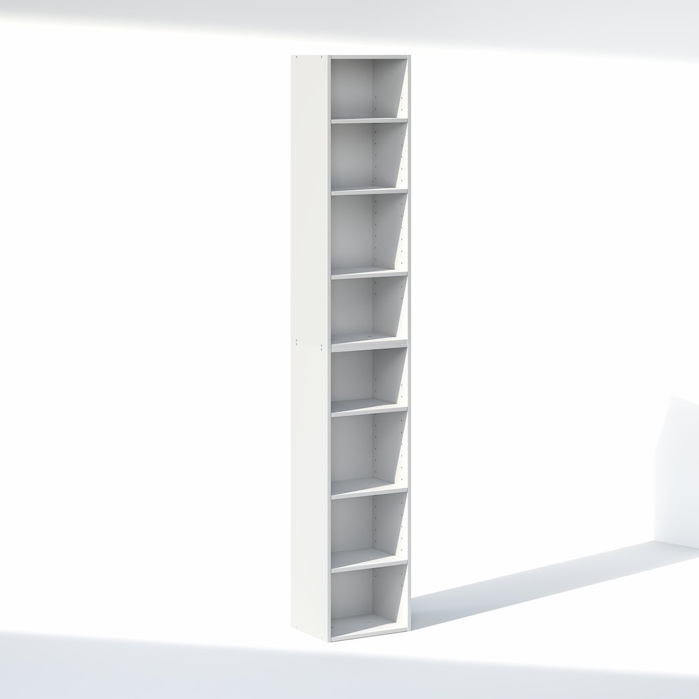 8-Tier Closet Organizers and Storage, Adjustable Open Shelf, Storage Organizer. Picture 1