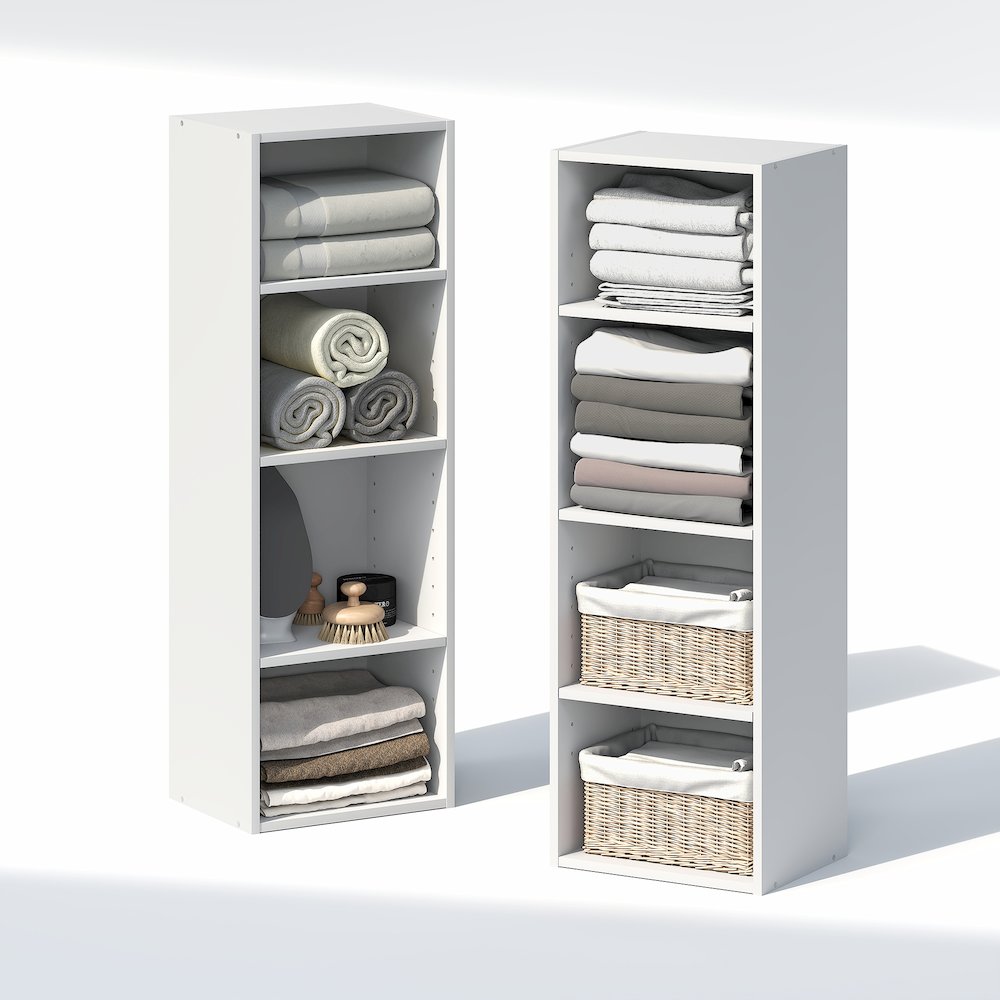 8-Tier Closet Organizers and Storage, Adjustable Open Shelf, Storage Organizer. Picture 4