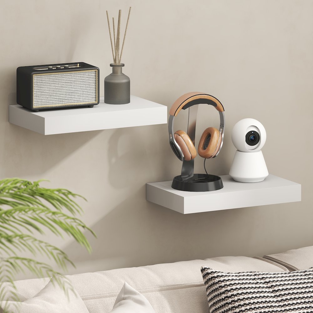 TANNA Floating Shelves for Wall, 9 x 16 Wall Shelf, 2-in Thick Shelf. Picture 2