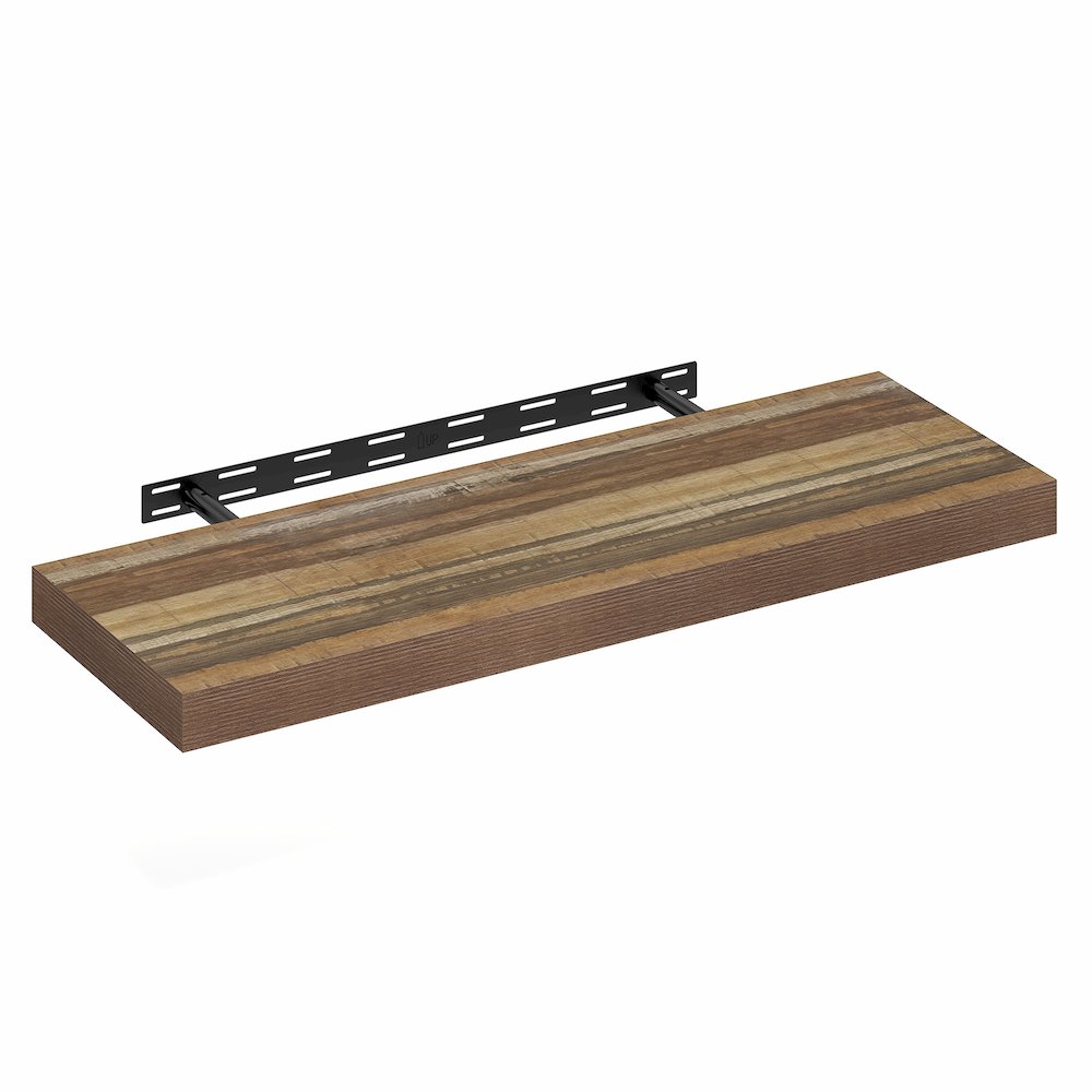 TANNA Floating Shelves for Wall, 12 x 35 Wall Shelf, 2-in Thick Shelf. Picture 1