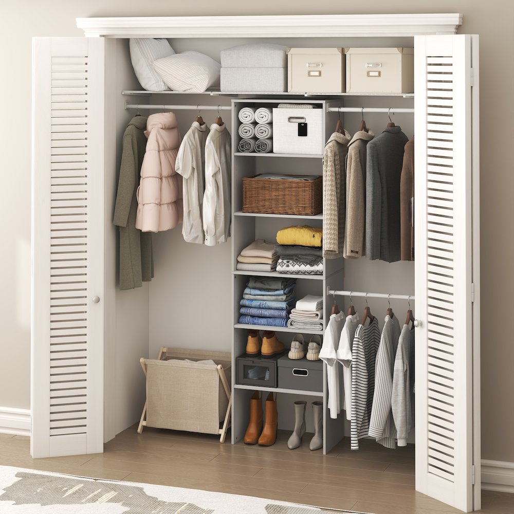 FANO Closet Organizers and Storage, 14.8 x 23.6 x 82.1 for Wardrobe. Picture 2